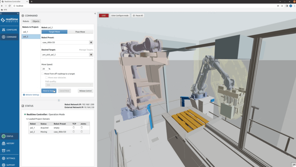 Kawasaki Robotics Realtime Robotics